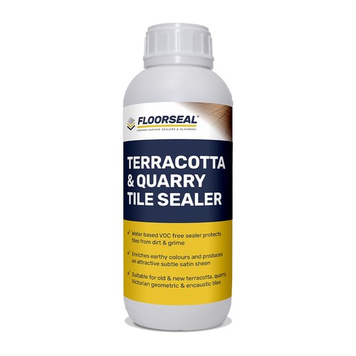 Terracotta quarry tile - terracotta, &