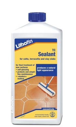 Lithofin terracotta sealant - lithofin, tc
