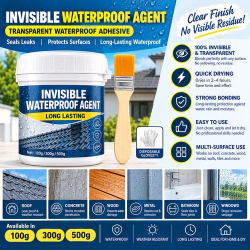 100 500g clear waterproof - clear,