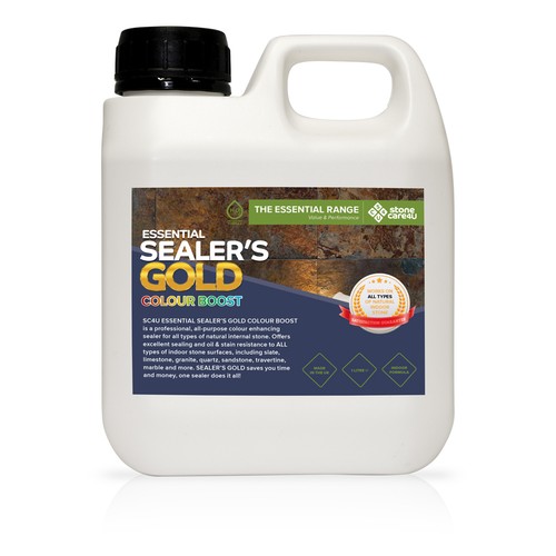 Stone sealer colour boost gold - stone,