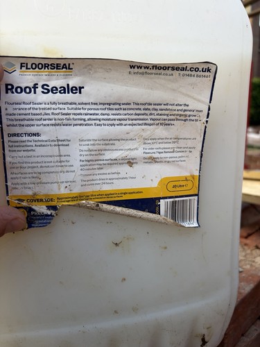 Floor seal roof sealer - roof,