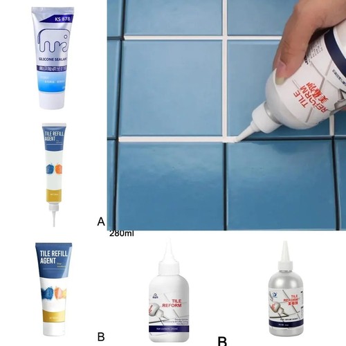 Waterproof tile grout repair - tile,