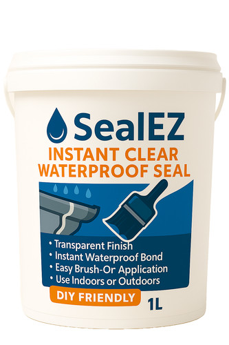 Waterproof sealant diy - waterproof, clear