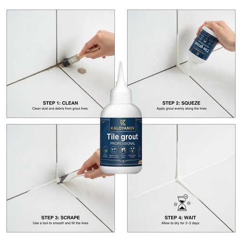 Tile grout sealer 150ml - grout,