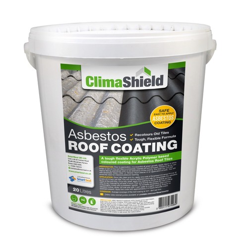 Asbestos roof coating - roof, sealer