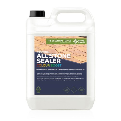 Stone tile patio sealer colour - tile,